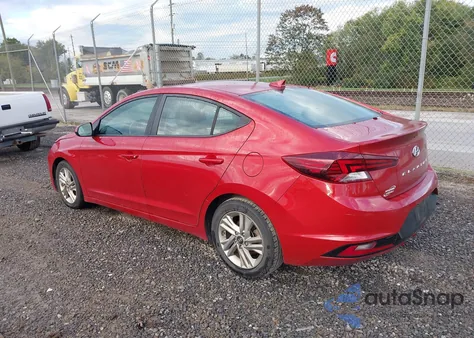 2019 Hyundai Elantra Value Edition из США, поврежденный, VIN 5NPD84LF6KH482397
